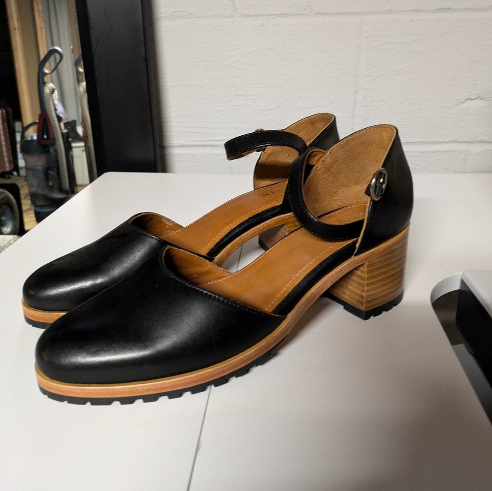 Heeled Mary Jane Portland Leather Company